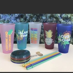 Starbucks Hawaii Exclusive Collection Cold Cups Re